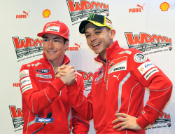 Wroom 2011: Rossi i Hayden razem 01