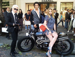 Moto Gang wedug Karla Lagerfelda