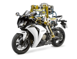 Robot testujcy motocykle